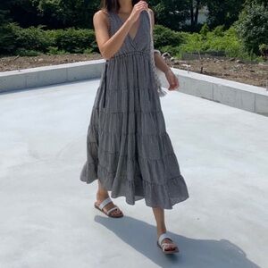 Black and white dress